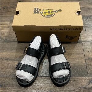 Dr. Martens Black Sandals